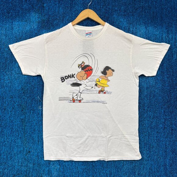 Peanuts Snoopy Classic Television White T-Shirt Size Medium - Picture 1 of 4